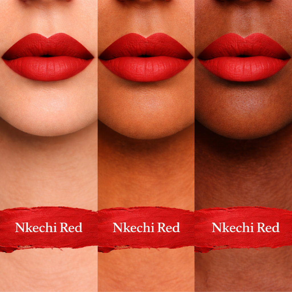 Nkechi Red – Velvet Matte Lipstick